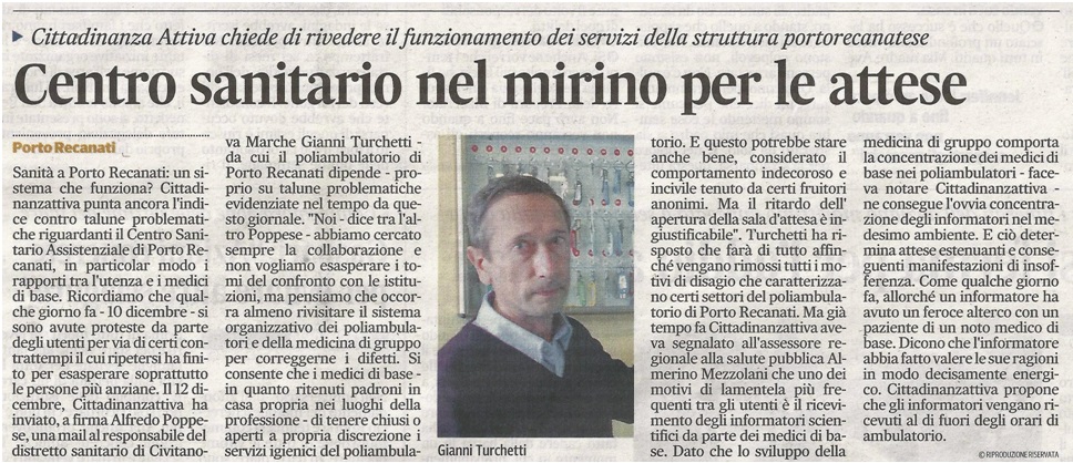 Corriere Adriatico 24-12-2014